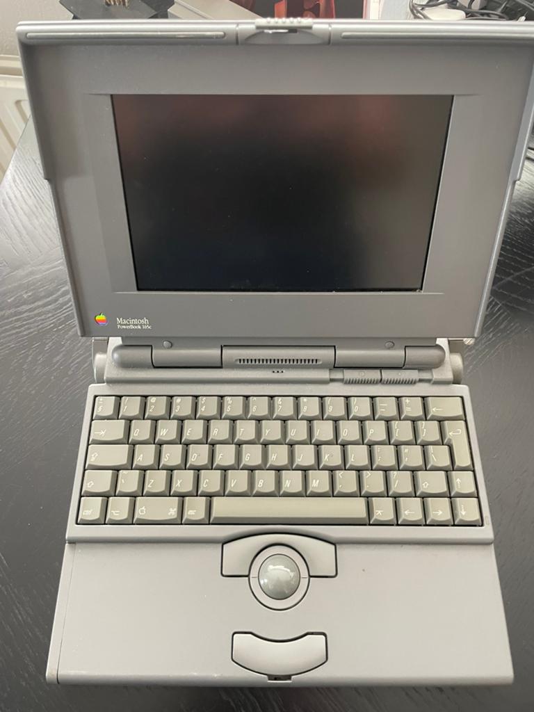 Vintage Apple Macintosh PowerBook 165c - Collector's Item, Computers en Software, Apple Macbooks, Gebruikt, Overige modellen, Overige groottes