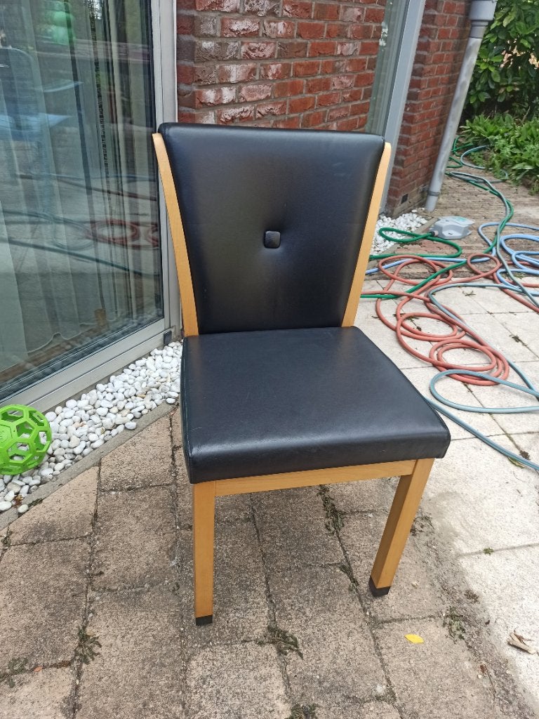 Hans Daalder Ultimo eetkamer stoelen, Ophalen, Overige materialen, Gebruikt, Bruin