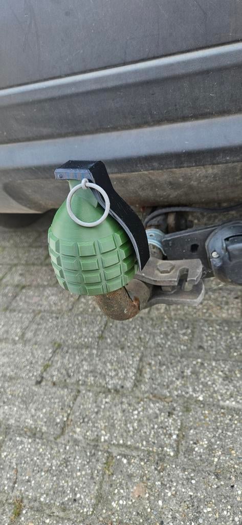 Unieke granaat trekhaakdop - 3D geprint, Auto-onderdelen, Trekhaken, Verzenden, Nieuw