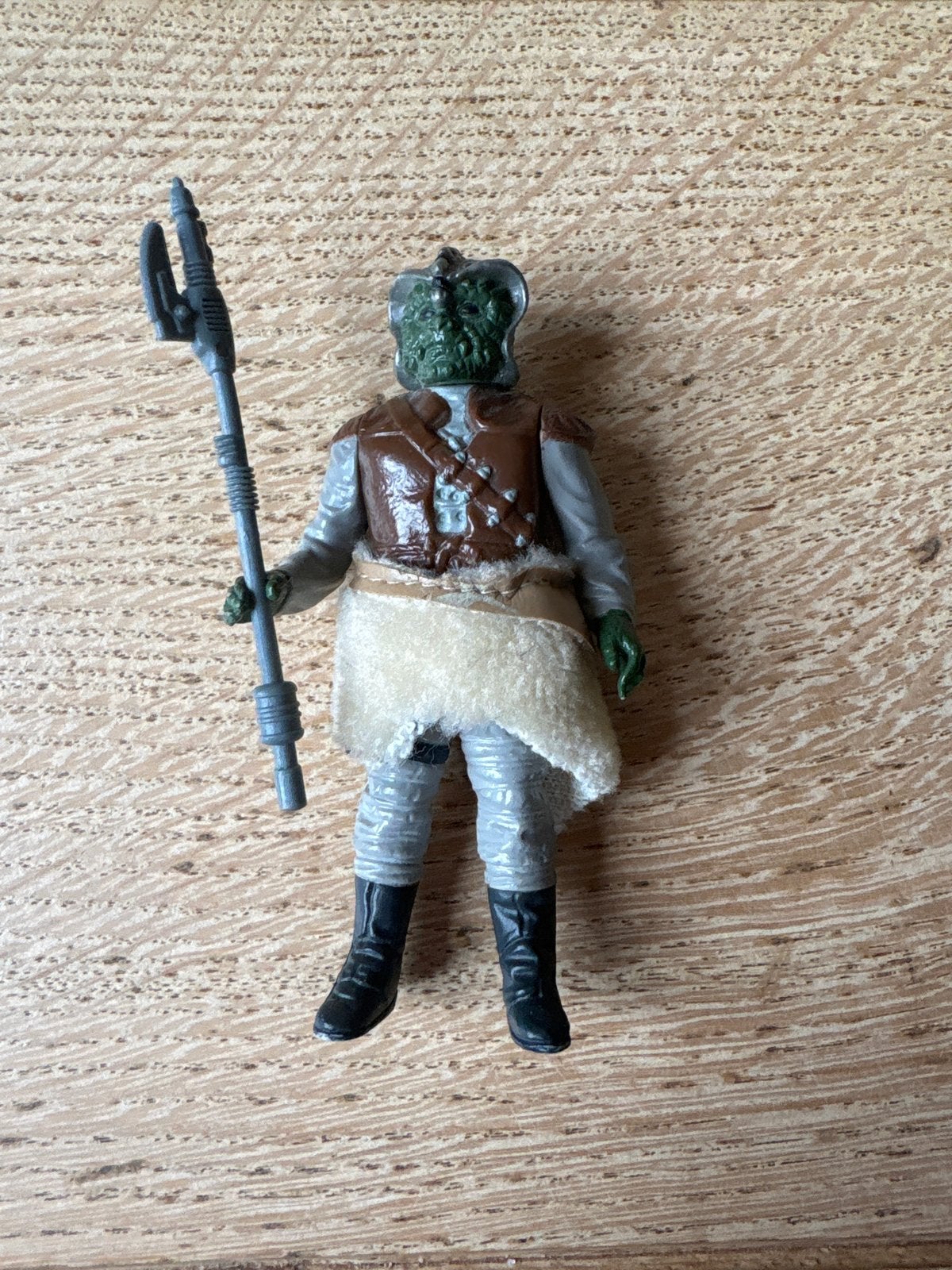 Vintage Star Wars Klaatu Skiff Guard actiefiguur (1983), Ophalen of Verzenden, Gebruikt