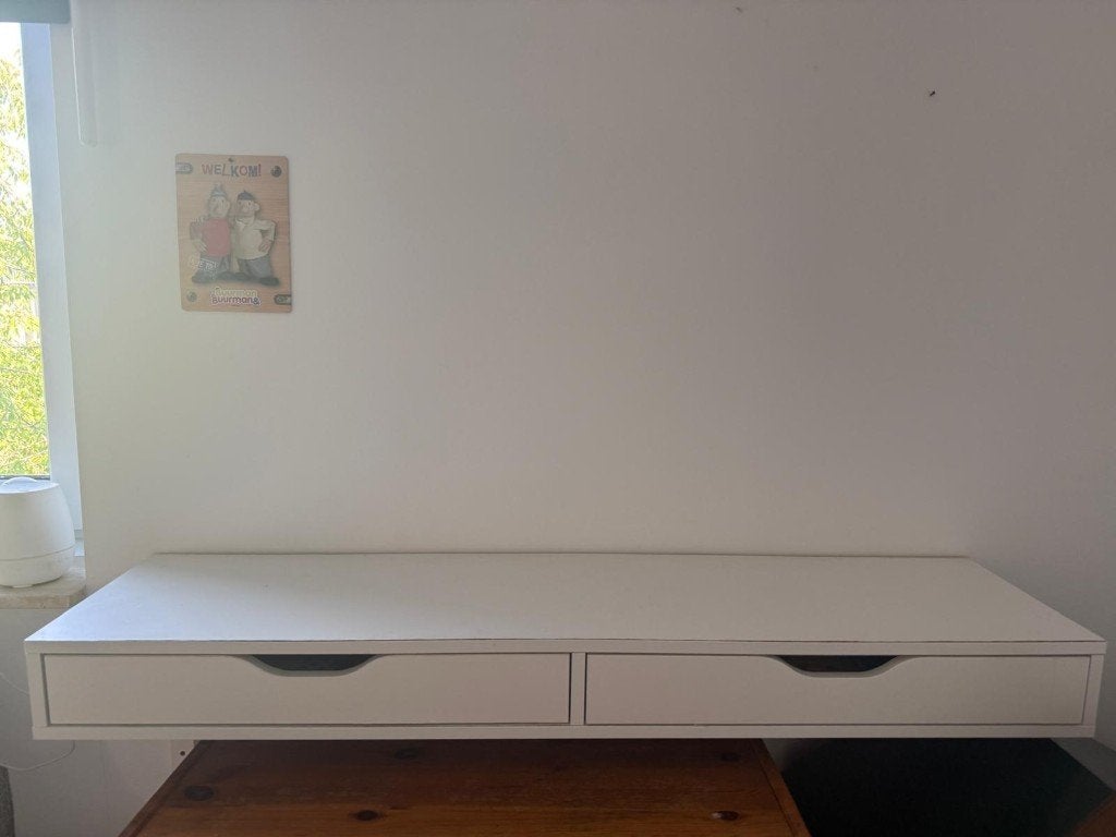 Plank met lades ikea EKBY ALEX, Ophalen, Zo goed als nieuw