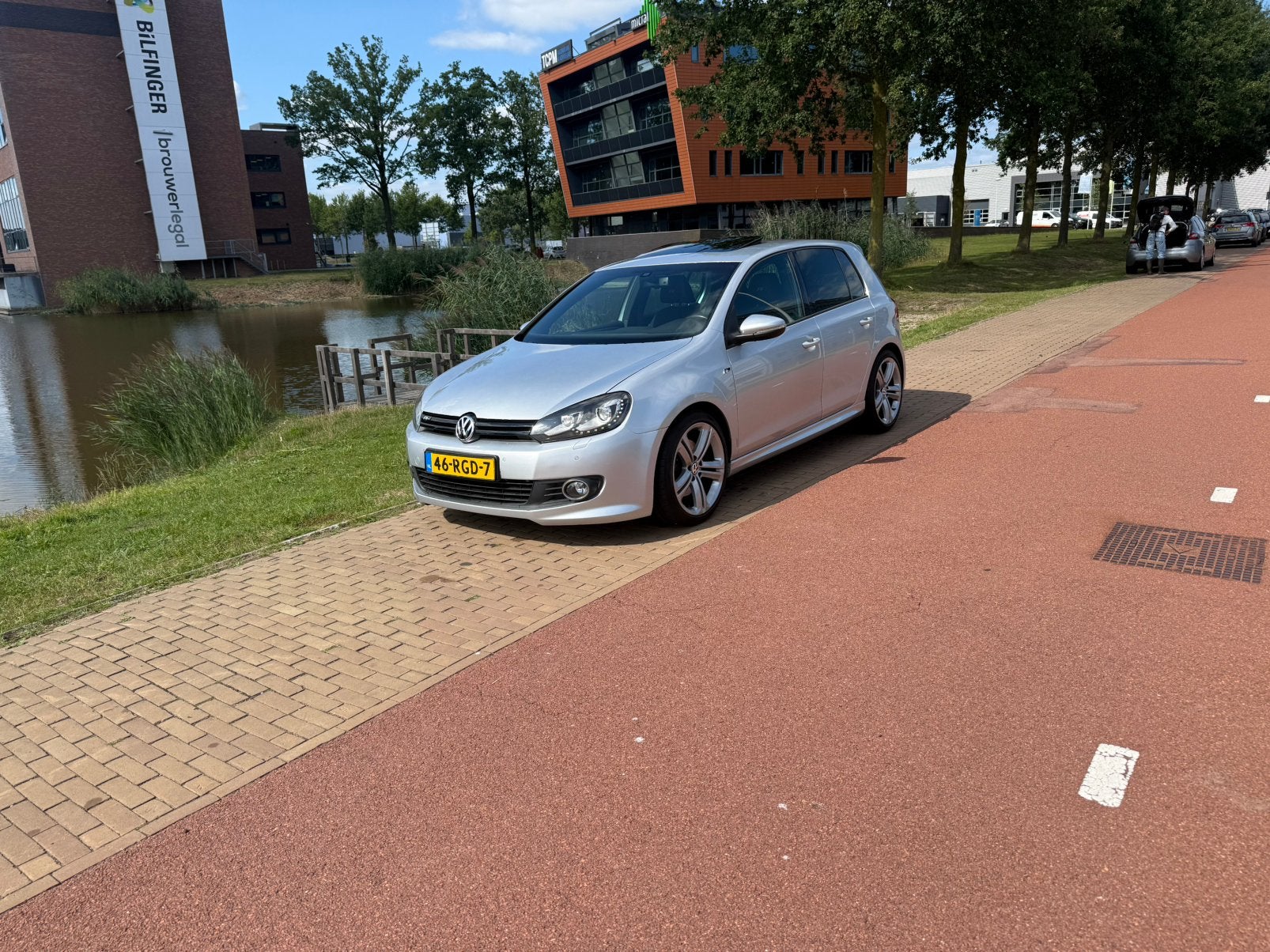 VW R-Line Golf 1.4 TSI 118KW DSG 2011 Grijs, 4 cilinders, 1261 kg, Origineel Nederlands, Bedrijf