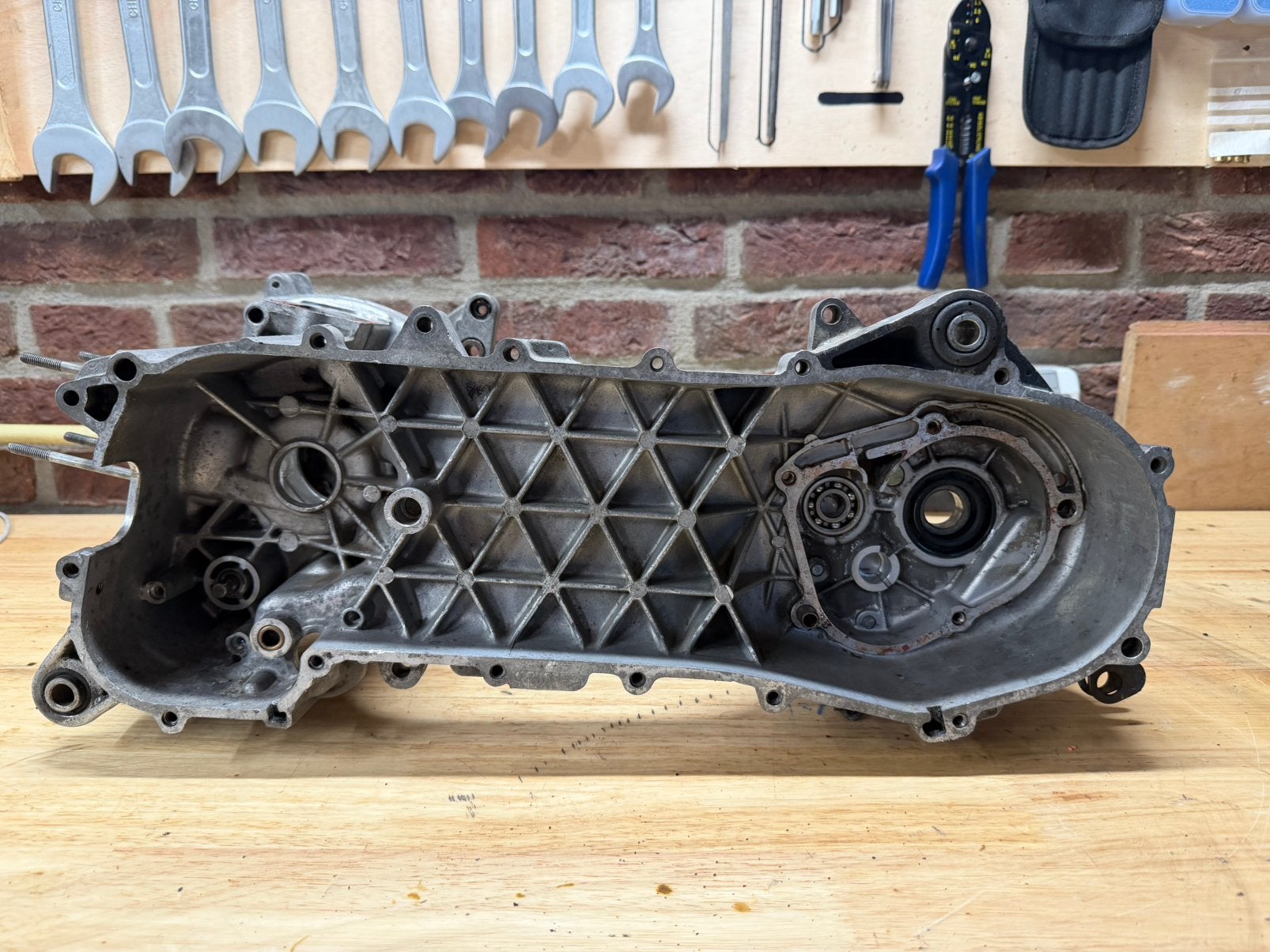 Carters Motorblok Piaggio Typhoon 2T TEC2M, Ophalen of Verzenden, Gebruikt, Blok, Piaggio