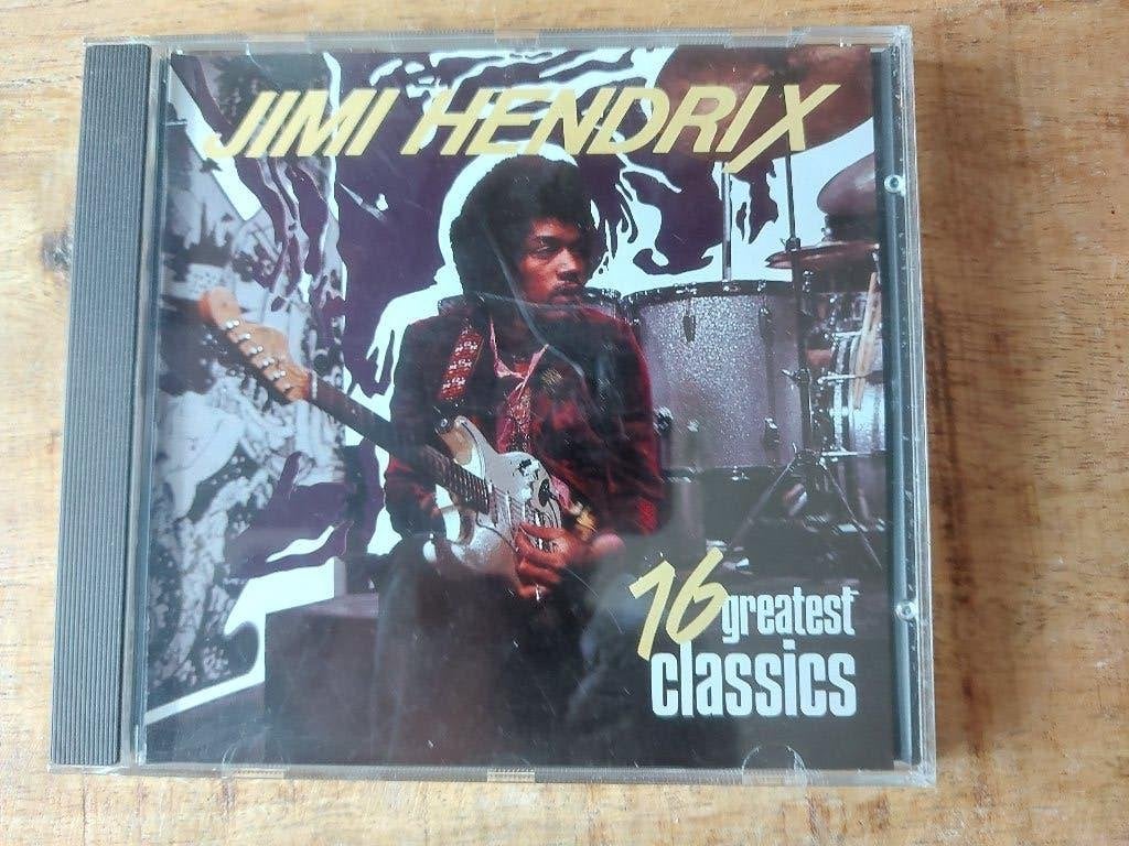 CD Jimi Hendrix – 16 Greatest Classics, Ophalen of Verzenden, Zo goed als nieuw, Poprock