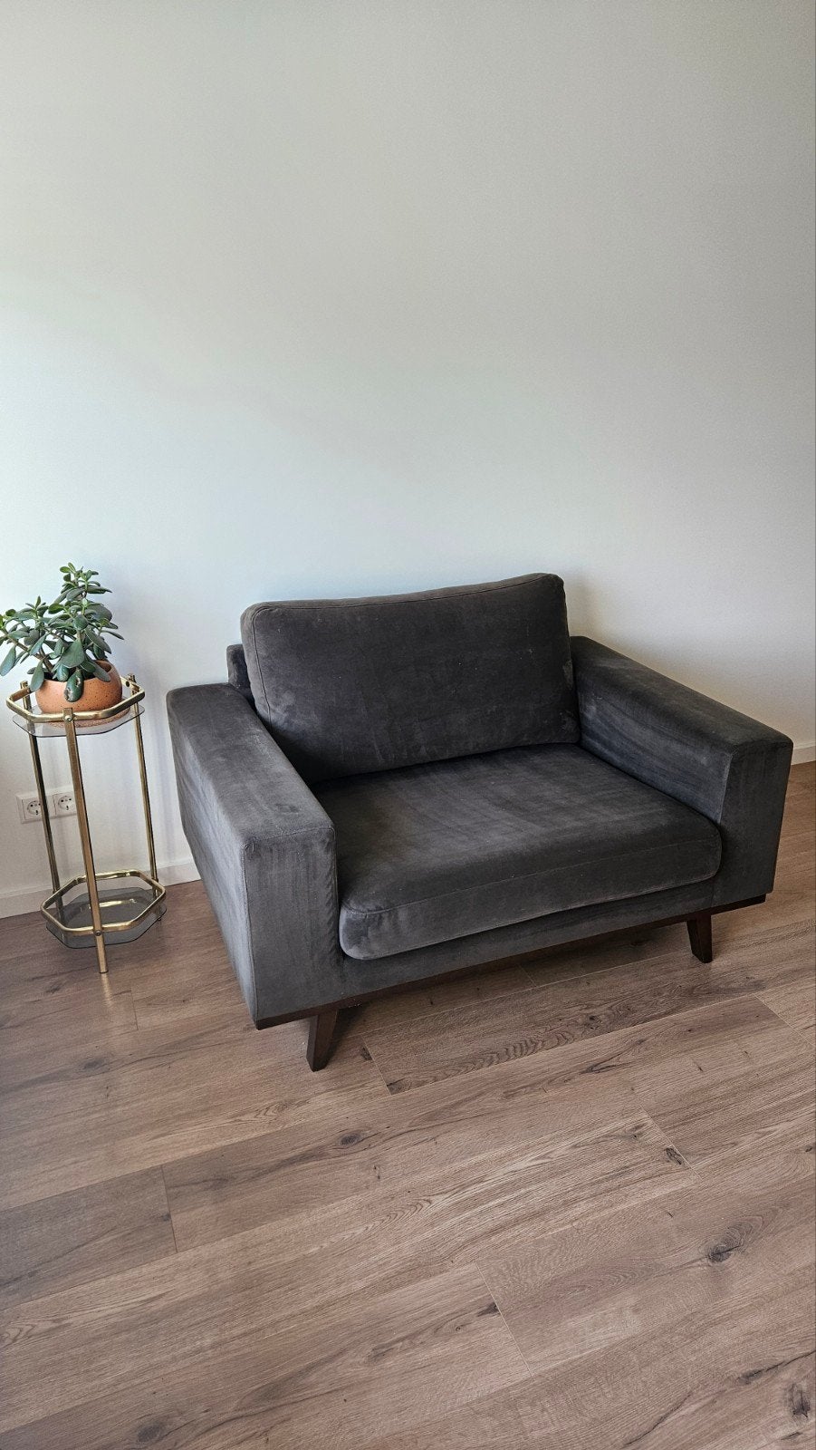 Nous living loveseat Torino, Ophalen, Hout