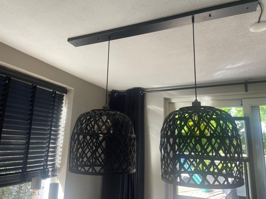 Kwantum hanglampen, Ophalen, Overige materialen, Modern, hotel chique, landelijk, 50 tot 75 cm