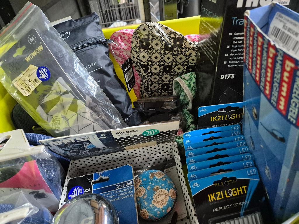Rommelmarkt  fiets accessoires / spullen, Diversen, Rommelmarktspullen, Ophalen, Nieuw