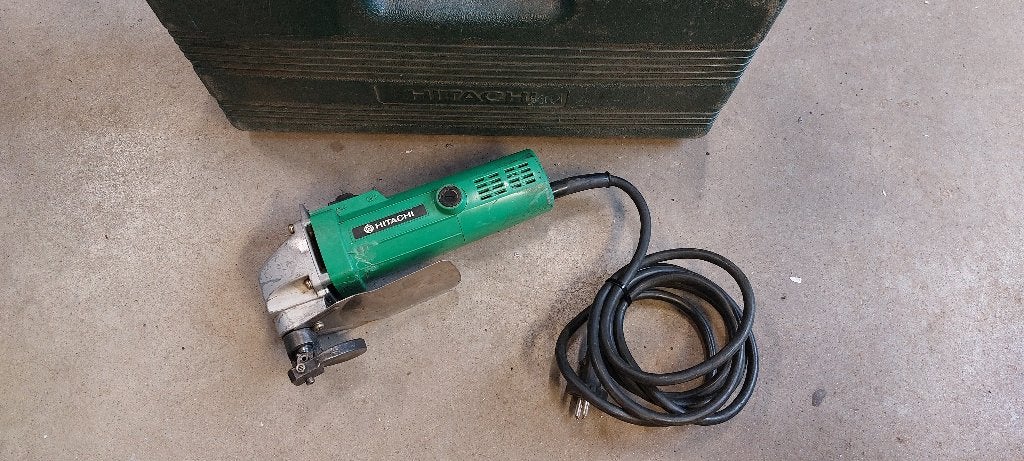 Hitachi CE16 Plaatschaar doorloopschaar, ,, Ophalen of Verzenden, Zo goed als nieuw, ,