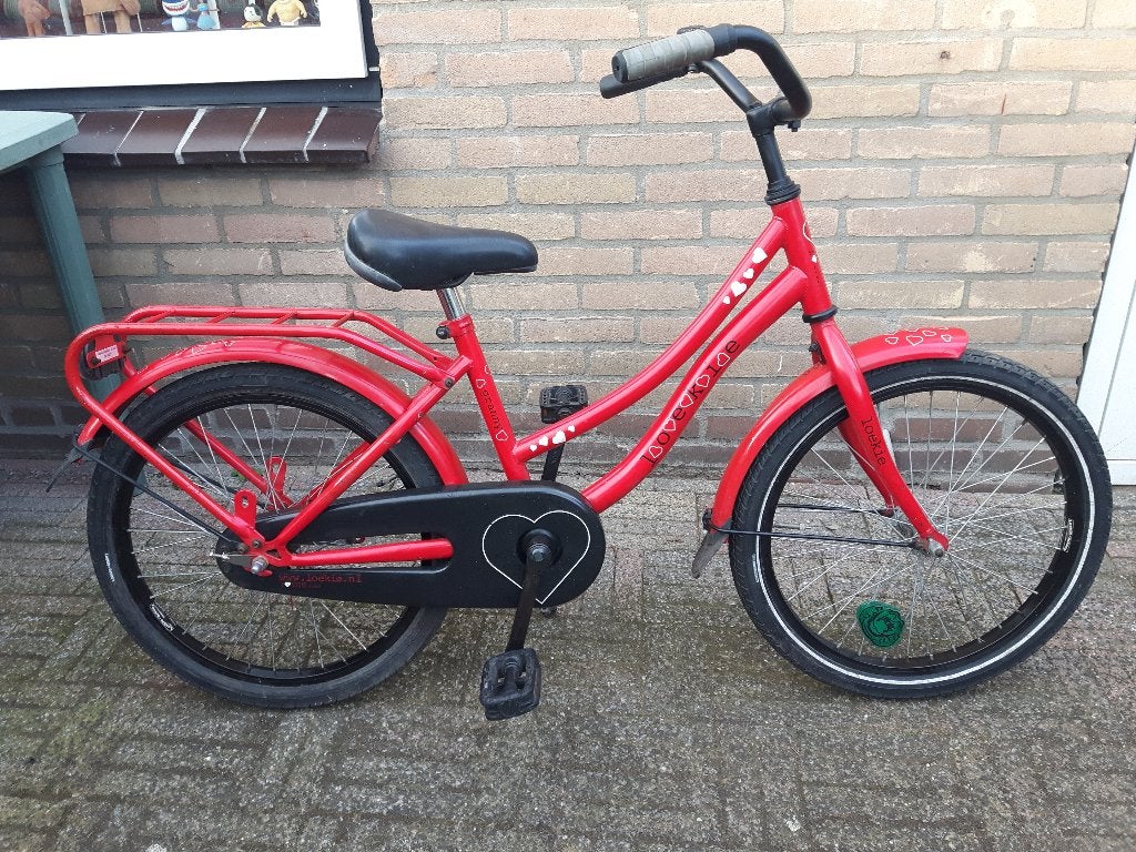 Loekie Granny 20 inch 7-8 jaar 115-125 cm., Fietsen en Brommers, Fietsen | Meisjes, Ophalen, Terugtraprem, Gebruikt, Loekie