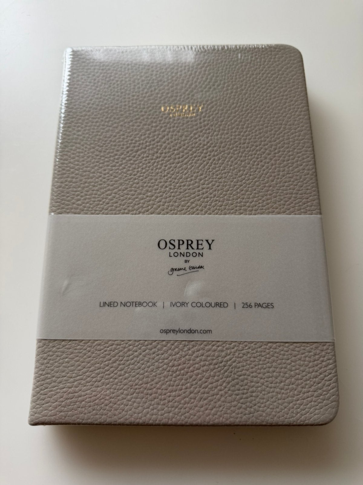 Osprey London notitieboek taupe / grijs, Diversen, Verzenden, Nieuw, A5