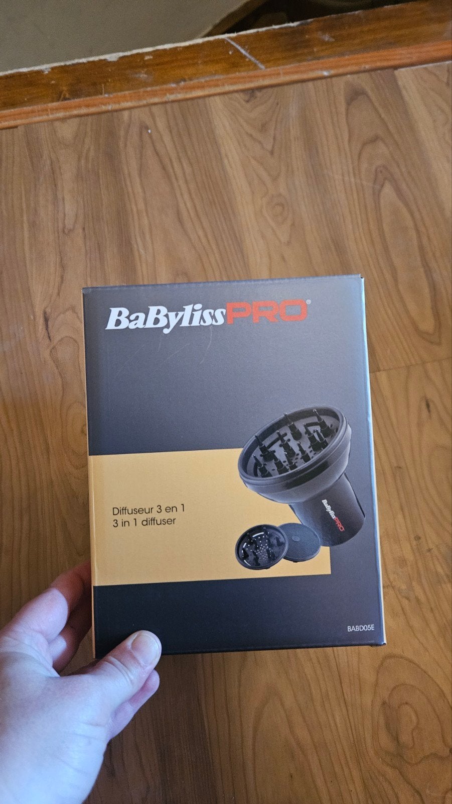 BaByliss PRO 3-in-1 Diffuser voor Föhn, Ophalen of Verzenden, Nieuw, Föhn of Haardroger