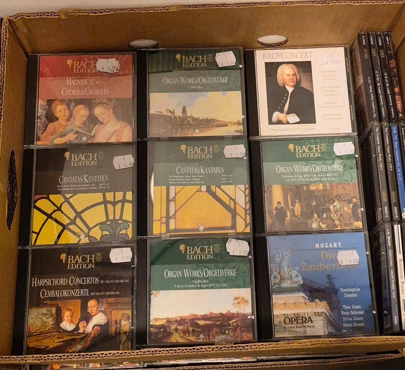 Een uitgebreide collectie klassieke muziek op CD,, Ophalen, Zo goed als nieuw, Klassiek