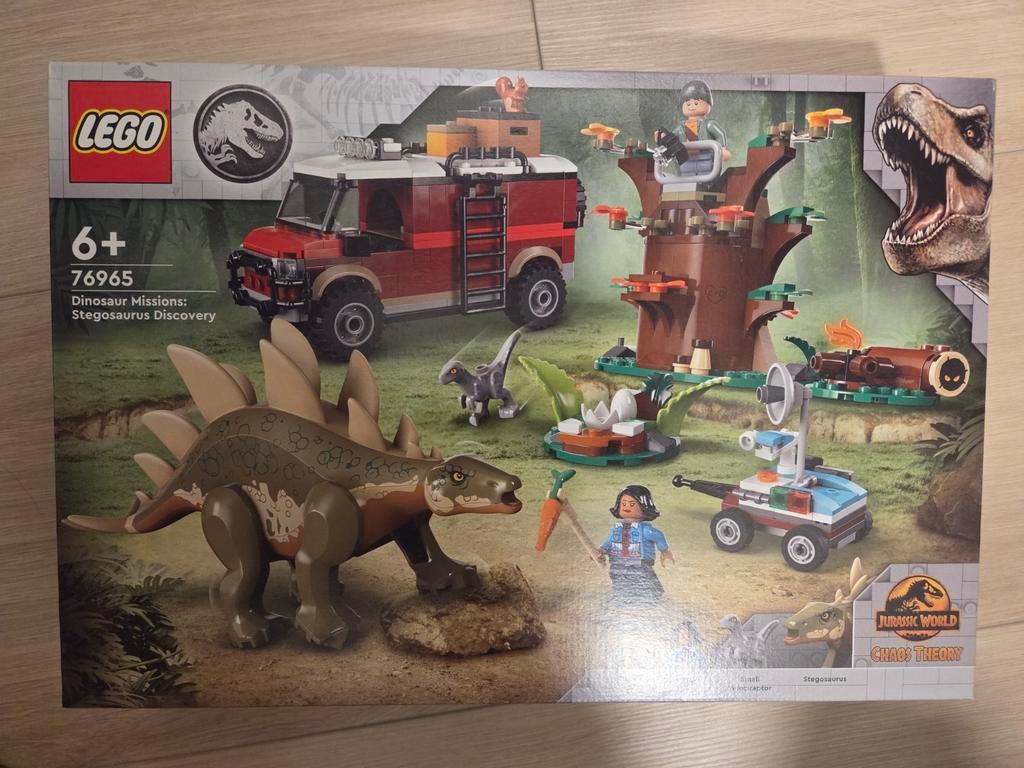 LEGO Jurassic World 76965 Stegosaurus Discovery, Jurassic World, Lego, Nieuw, Ophalen of Verzenden