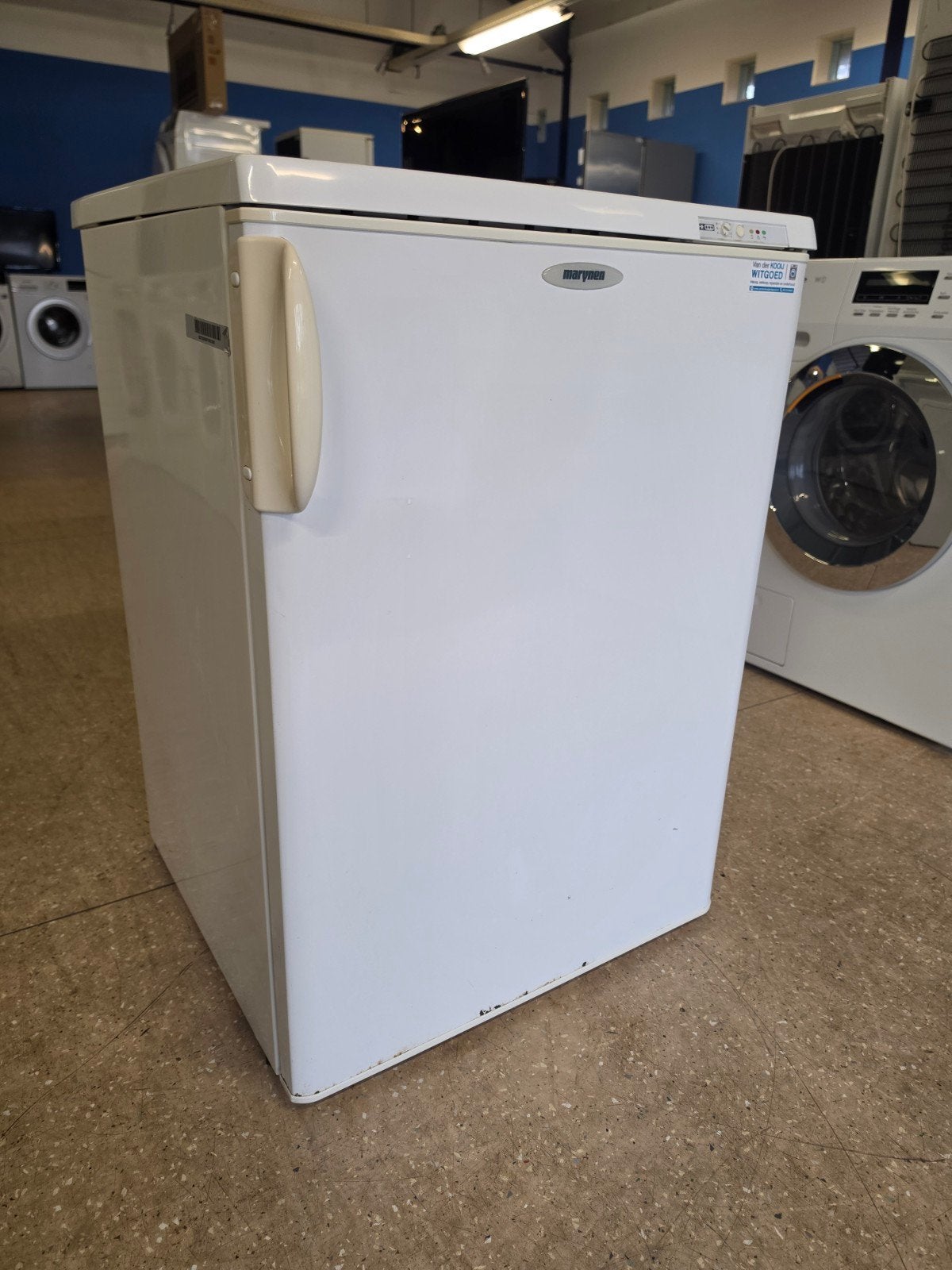 Marijnen tafelmodel vriezer | A klasse | Gratis thuis 🚚✅️, Vrieskast, Jirnsum, Gebruikt, Minder dan 85 cm