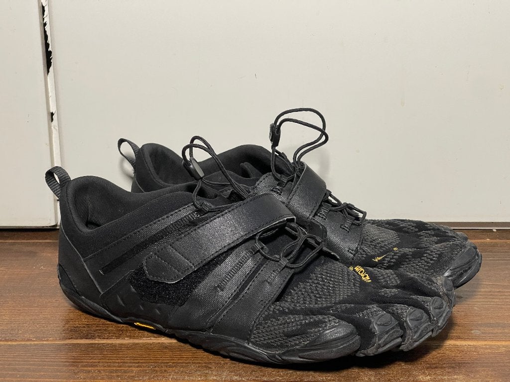Vibram FiveFingers V-Train 2.0 Black Barefoot Shoes EU 47, Ophalen of Verzenden, Vibram FiveFingers, Gedragen, Sportschoenen