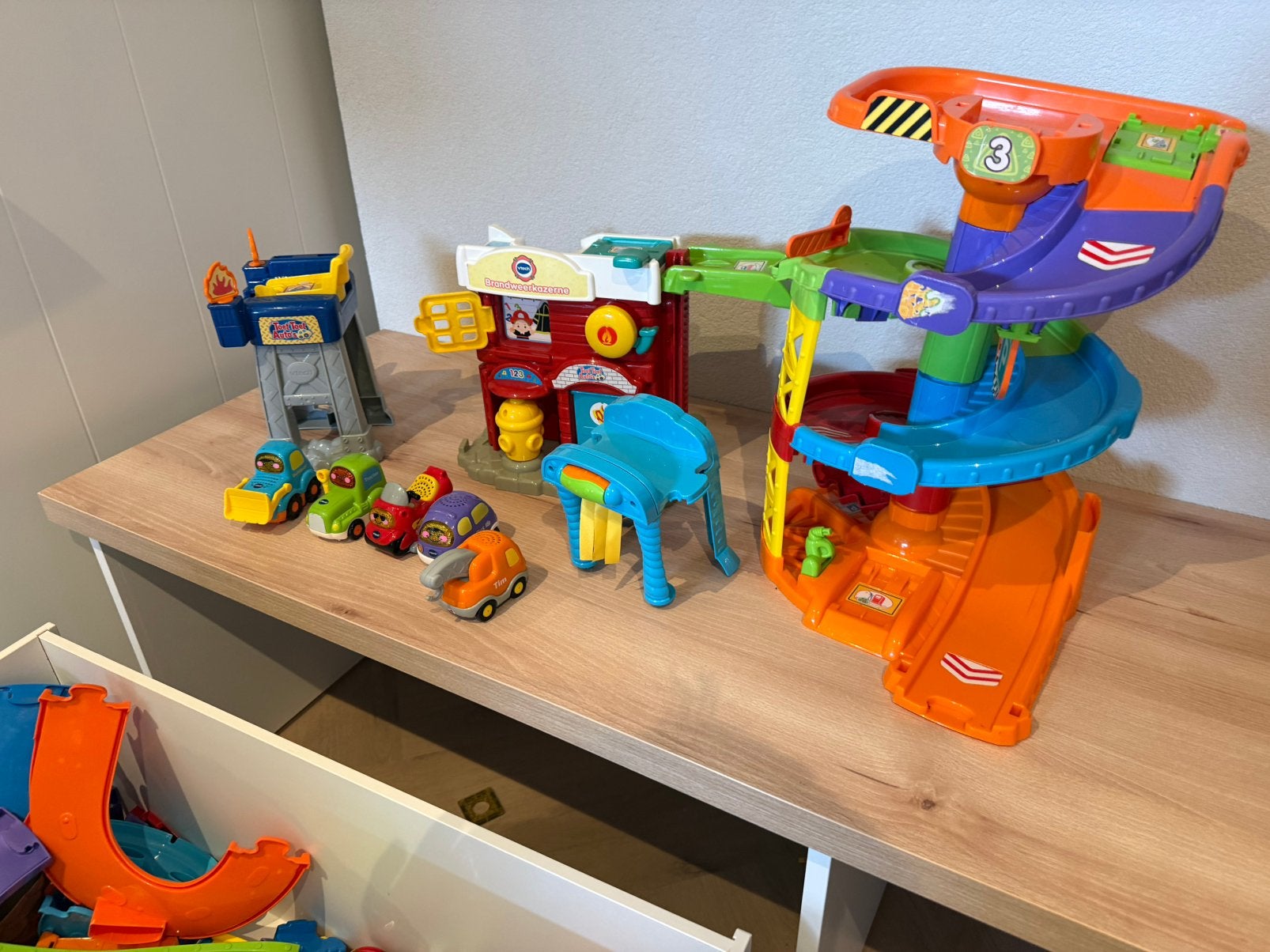 Grote bak v tech toetoet, Kinderen en Baby's, Speelgoed | Vtech, Ophalen, Zo goed als nieuw