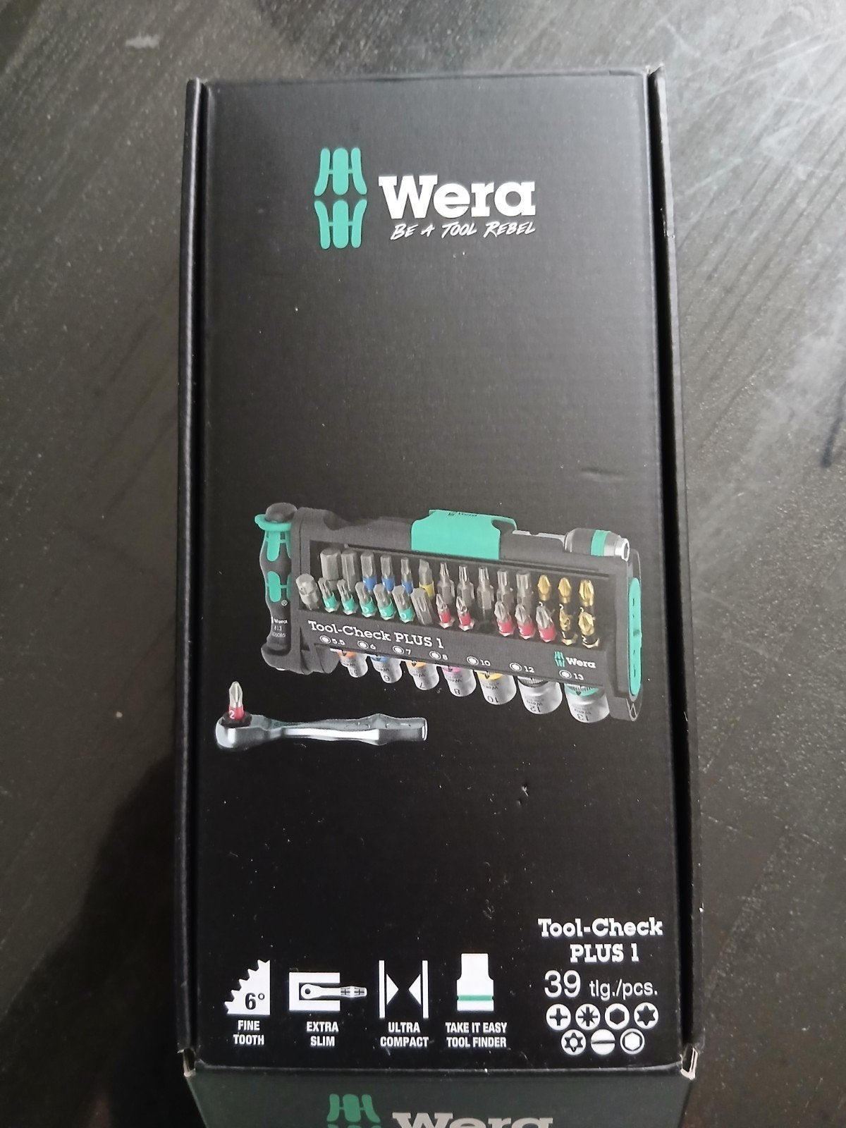 Wera Tool-Check PLUS 1 bitset en doppenset (39-delig), Ophalen of Verzenden, Nieuw