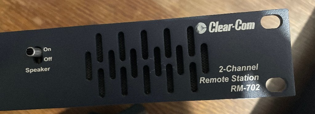Clearcom RM 702 intercom partyline, Ophalen of Verzenden, Zo goed als nieuw
