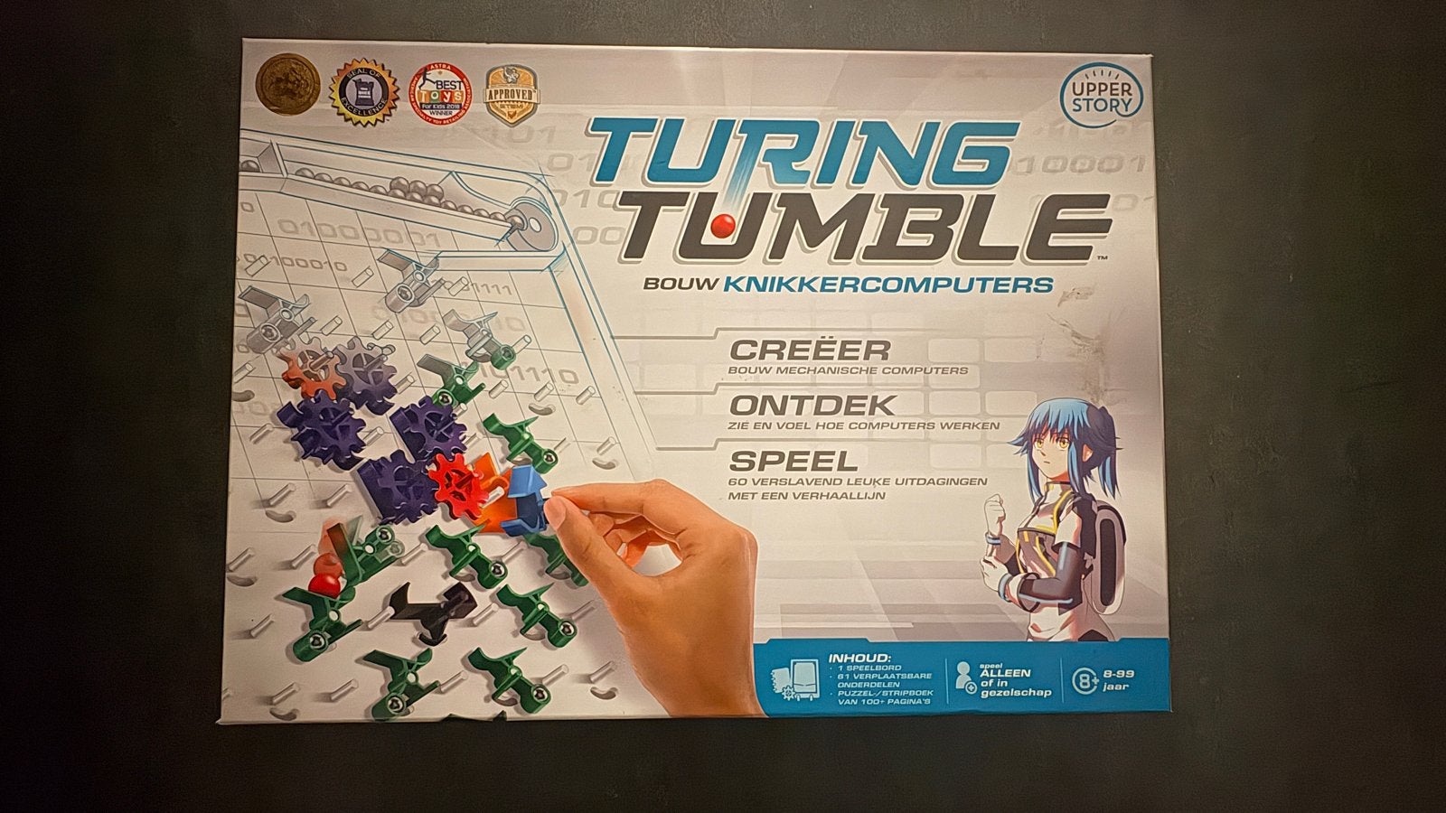 Turing Tumble - Bouw knikkercomputers, Een of twee spelers, Ophalen of Verzenden, Zo goed als nieuw