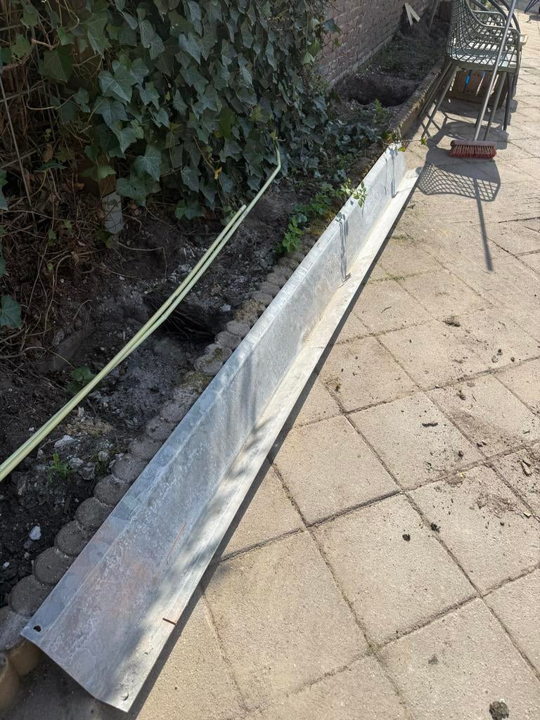 3m - Metalen latei / hoekprofiel - Gegalvaniseerd, Doe-het-zelf en Verbouw, Metalen, Ophalen, Gebruikt, IJzer