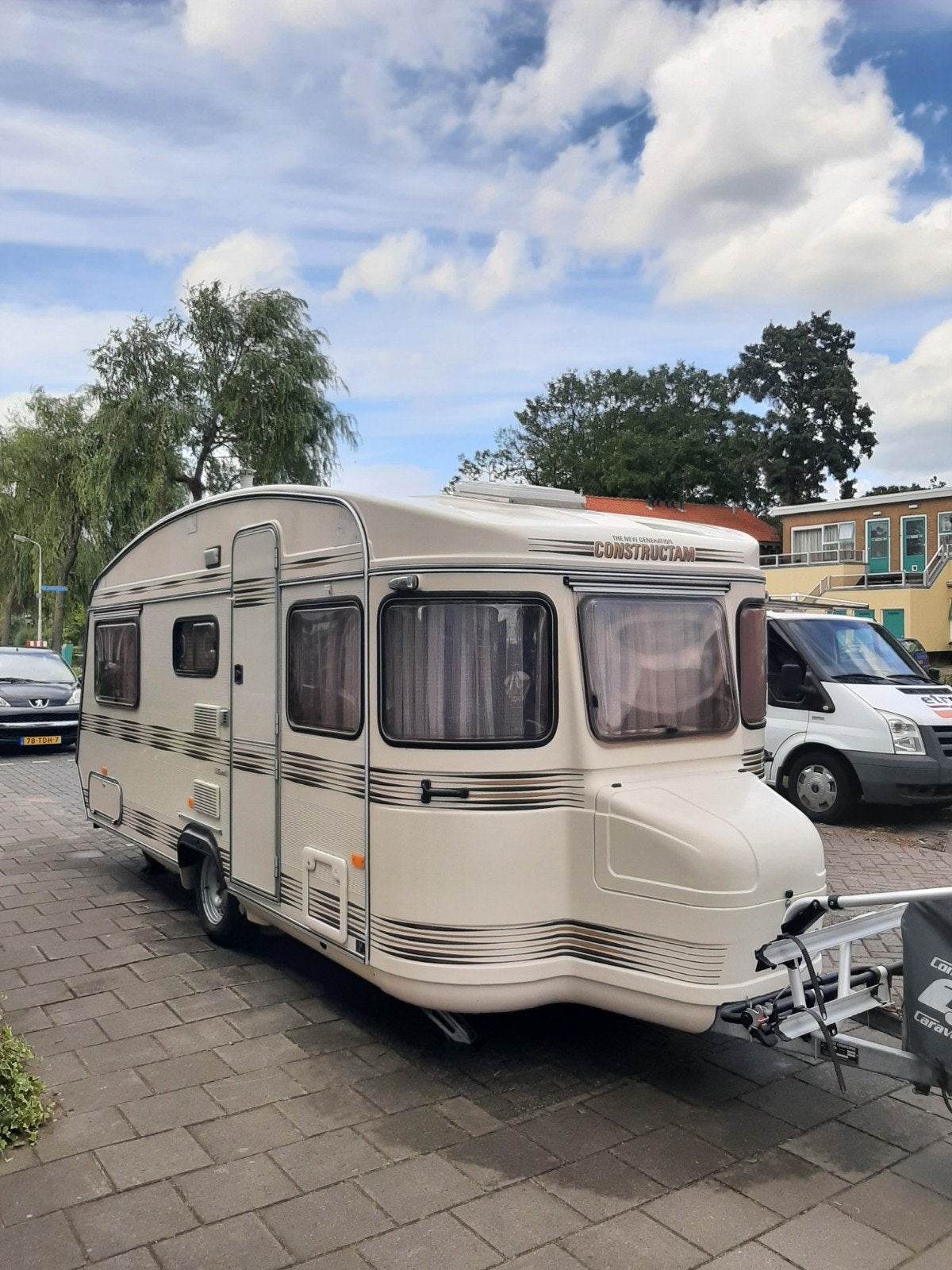 Te koop Constructam caravan New Generation 500 uit 1988., Overige merken, Rondzit, Tot en met 2, Particulier