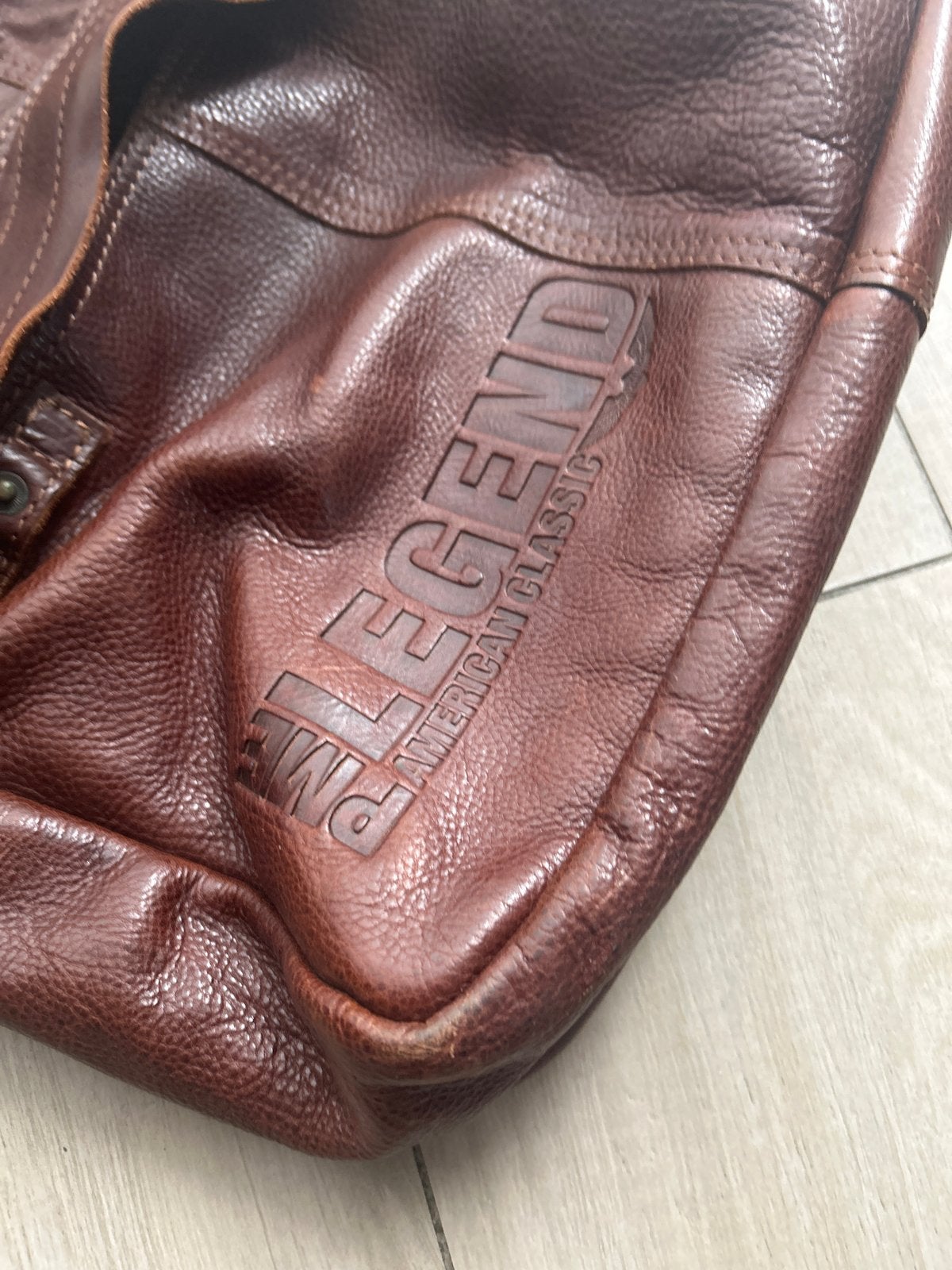 PME Legend Leren Laptoptas / Aktetas - Bruin, Sieraden, Tassen en Uiterlijk, Overige merken, Gebruikt, Bruin, Ophalen of Verzenden