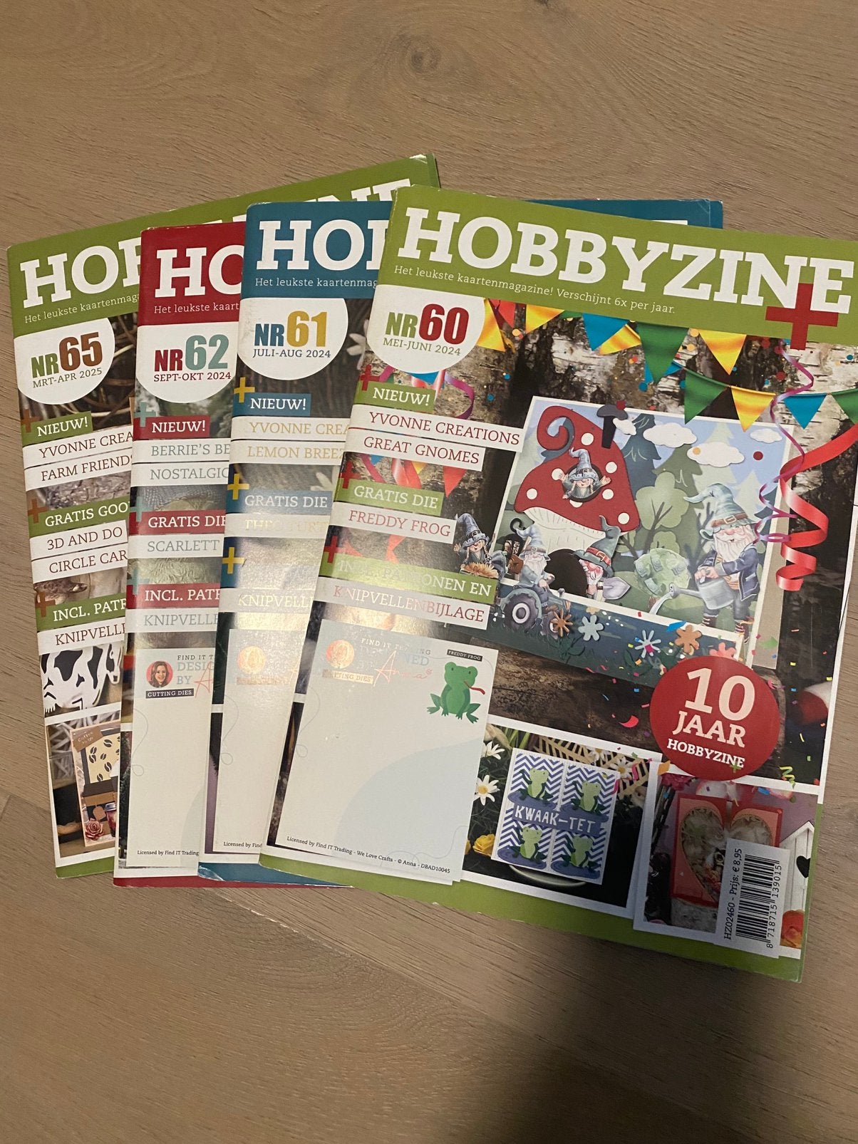 4 x hobbyzine, Ophalen of Verzenden, Nieuw