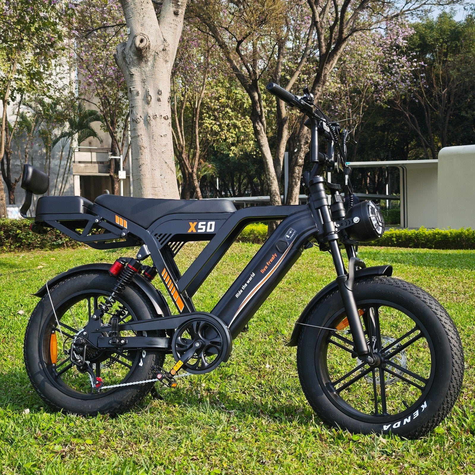 Fatbike X50 Pro - Nieuwste ingebouwde Accu 90km Bereik -18ah, Overige merken, -, -, Nieuw