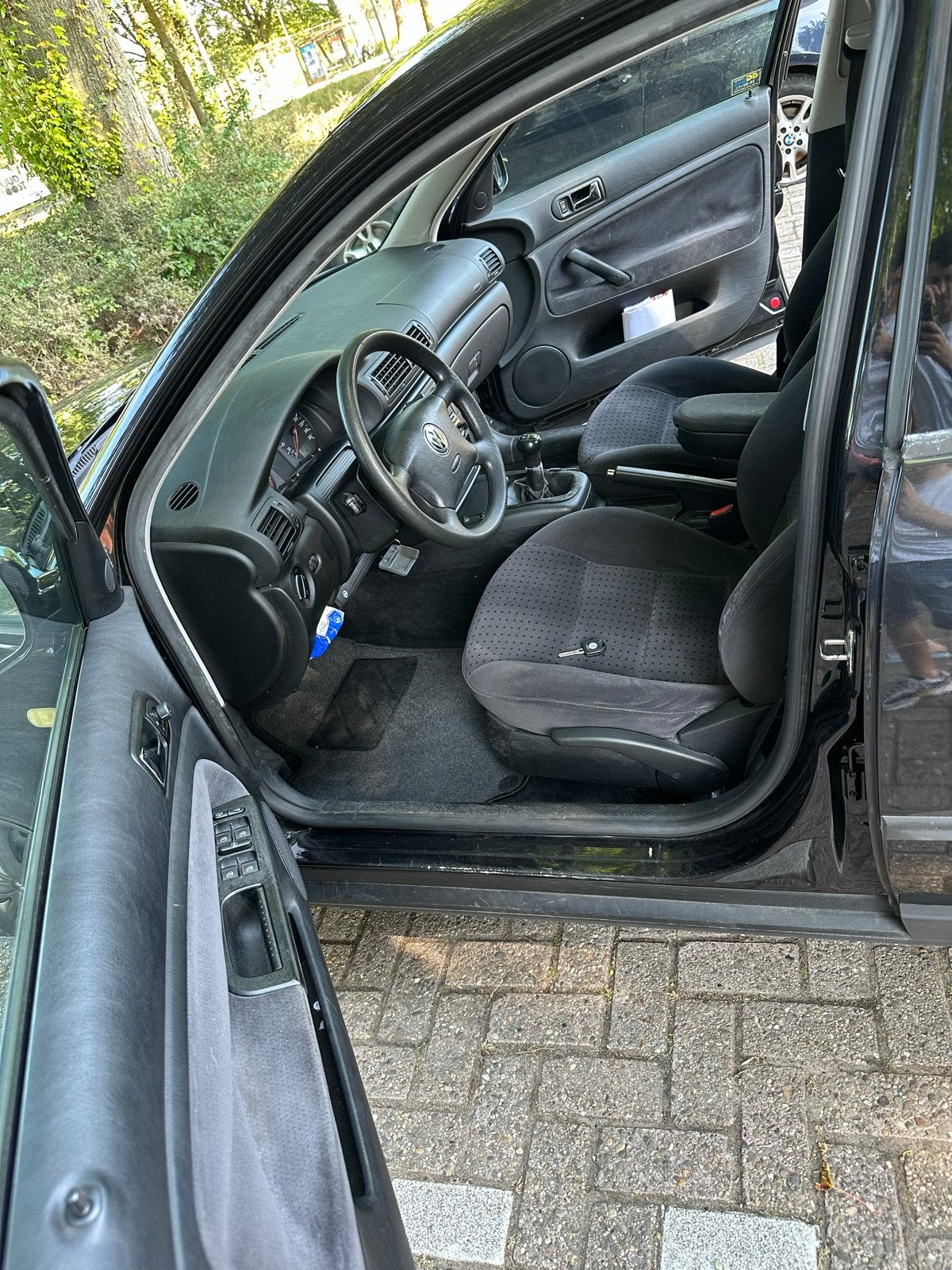 Volkswagen Passat 1.8 20V 92KW 1999 Zwart, Ophalen of Verzenden, Gebruikt