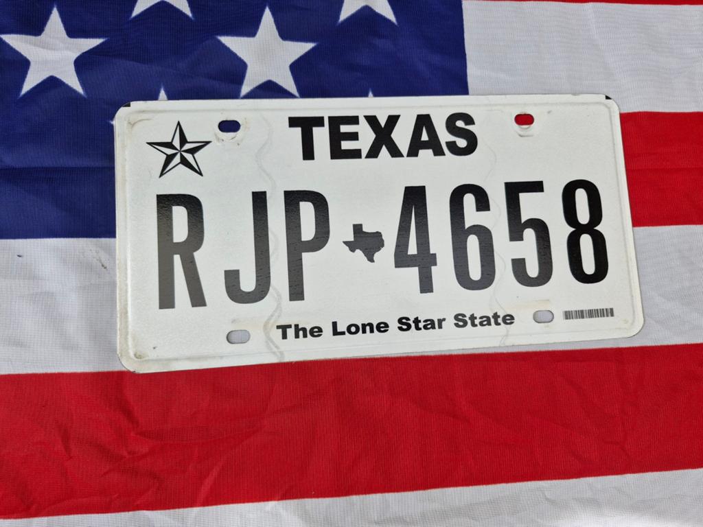 Kentekenplaat Texas USA nummerbord Nummerplaat License plate, Verzenden, Gebruikt, Auto's