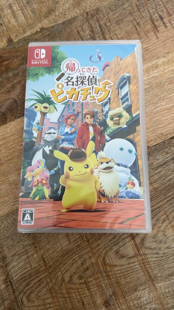 Detective Pikachu Returns - Japanse Sealed Nintendo Switch, Ophalen of Verzenden, Zo goed als nieuw