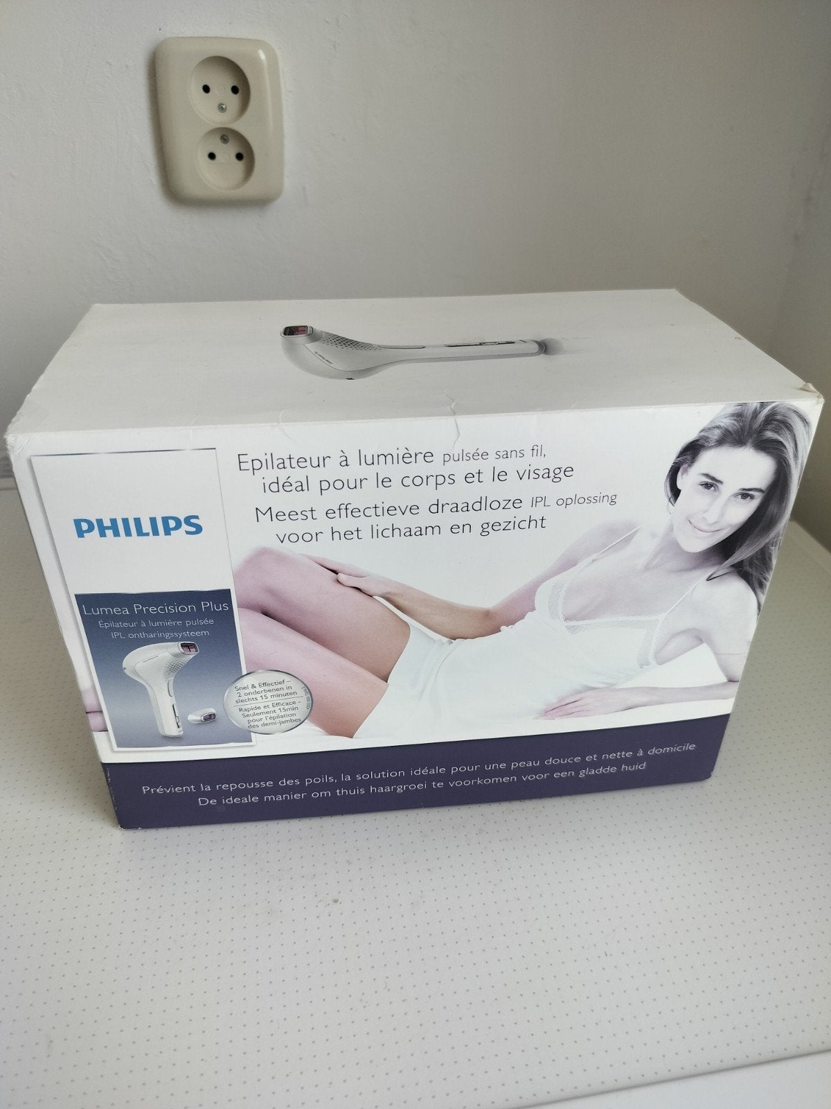 Philips Lumea Precision Plus IPL Ontharingssysteem, Ophalen of Verzenden, Zo goed als nieuw, Scheren en Epileren