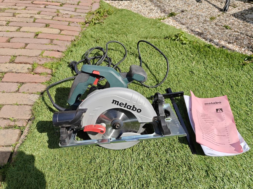 Metabo KS 55 cirkelzaag (zgan), Ophalen, Cirkelzaag, Zo goed als nieuw, 30 tot 70 mm