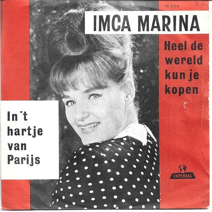 Imca Marina - Heel de wereld kun je kopen uit 1965, Gebruikt, Verzenden, 7 inch, Single