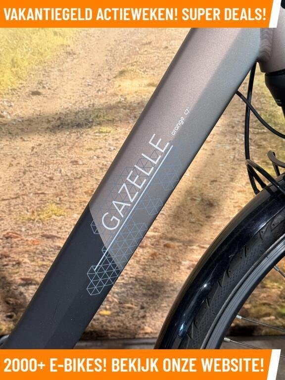 Gazelle Orange C7 elektrische fiets met Bosch middenmotor!, Gazelle, Ophalen of Verzenden, Zo goed als nieuw, 50 km per accu of meer