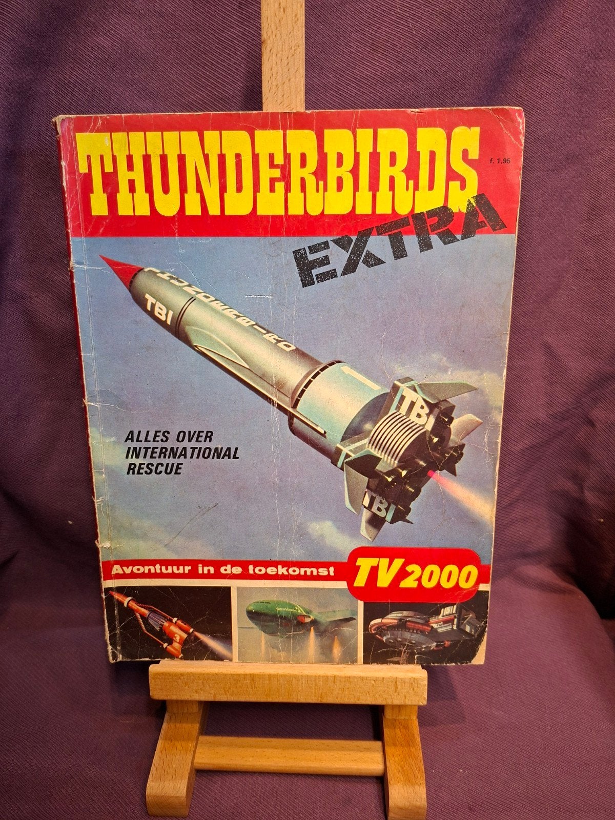 Thunderbirds Extra 1966 - Zeldzaam stripboek, Boeken, Ophalen of Verzenden