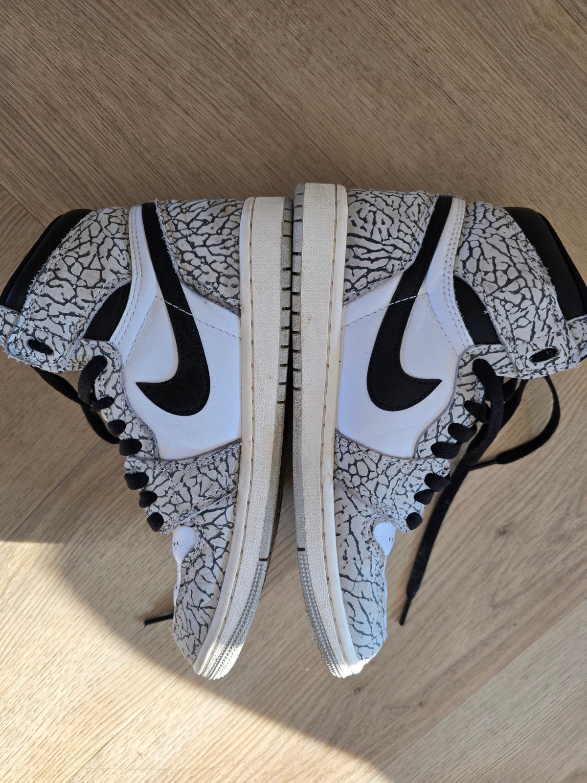 Nike Air Jordan 1 Retro High OG kleur Tech Grey. 38, Ophalen of Verzenden, Zo goed als nieuw, Nike