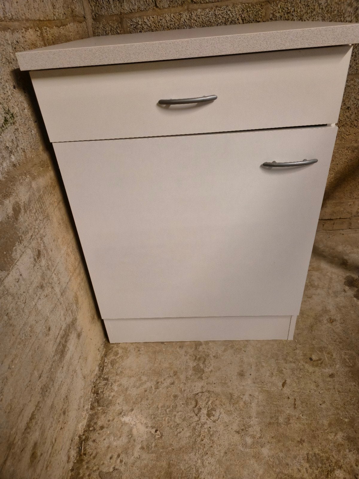 Onderkast (keuken), Ophalen, Gebruikt, Wit, 50 tot 100 cm