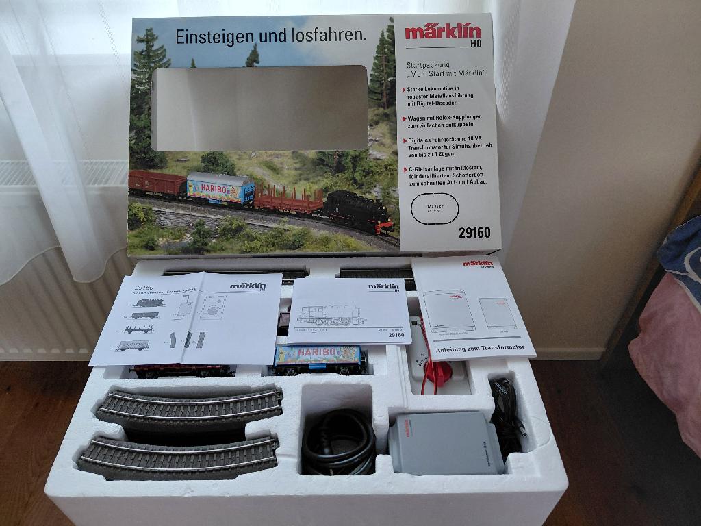 Marklin Treinen HO, Ophalen, Gelijkstroom of Wisselstroom, Märklin, Gebruikt