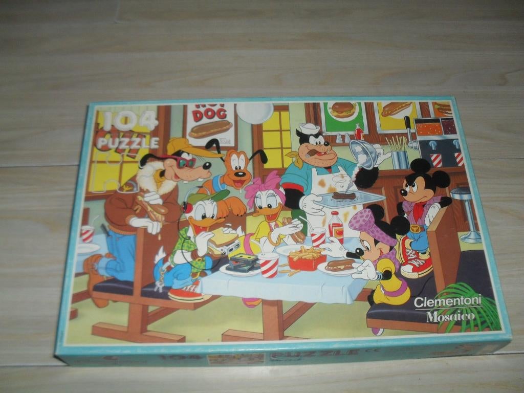 Disney puzzle 104 stukken, Ophalen, Minder dan 500 stukjes, Gebruikt, Legpuzzel