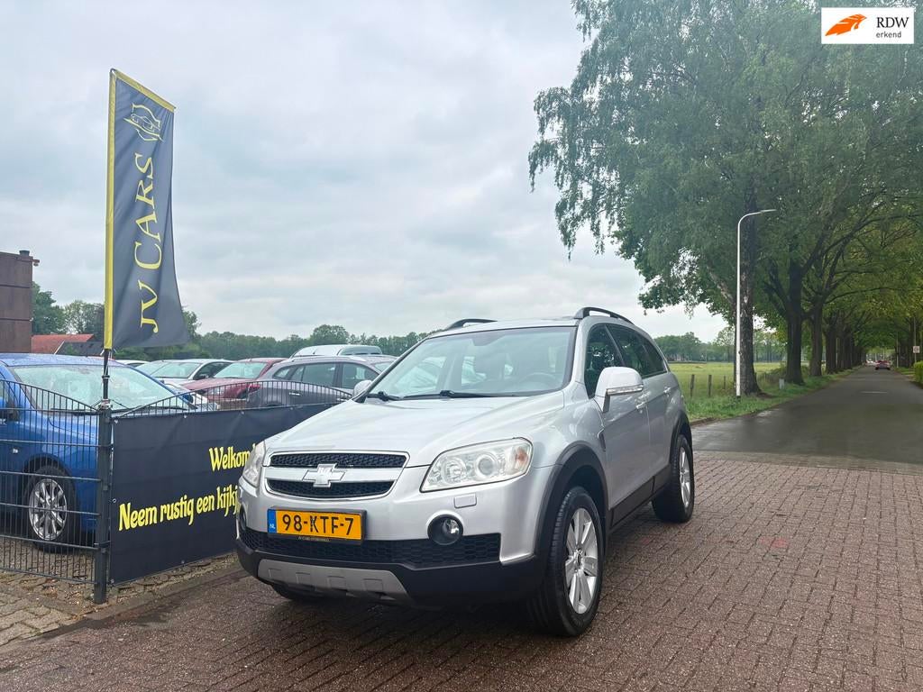 Chevrolet Captiva 3.2i ExecutiveAUTOMAAT,LEER,AIRCO,CRUISE,4, 1780 kg, 3195 cc, Gebruikt, 2000 kg