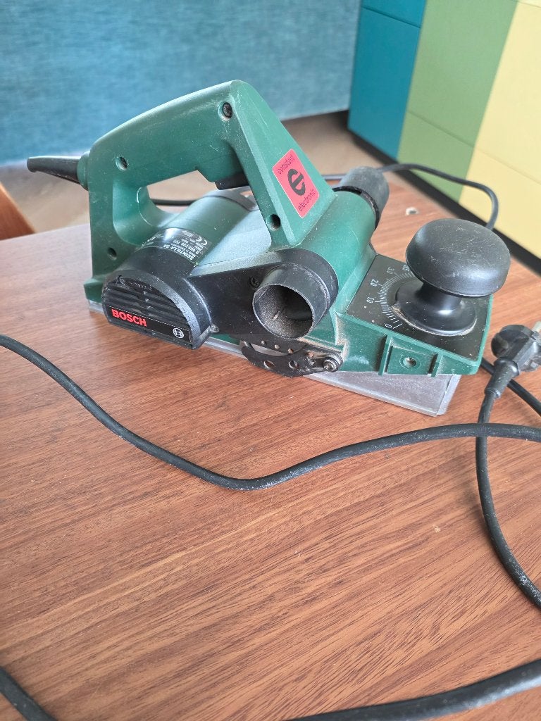 Krachtige Bosch PHO 35-82 C Elektrische Schaafmachine (850W), Ophalen of Verzenden, Gebruikt, Elektrisch