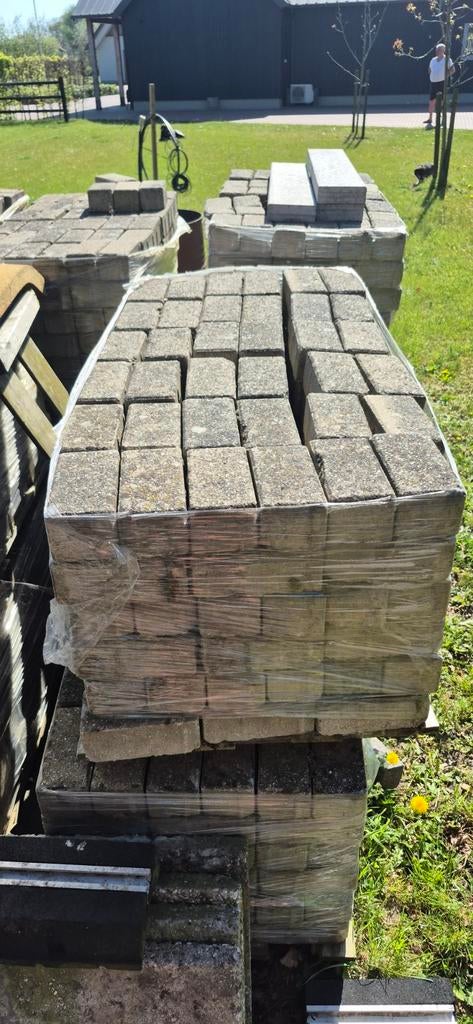 Betonklinkers grijs, Tuin en Terras, Ophalen, Beton, Klinkers
