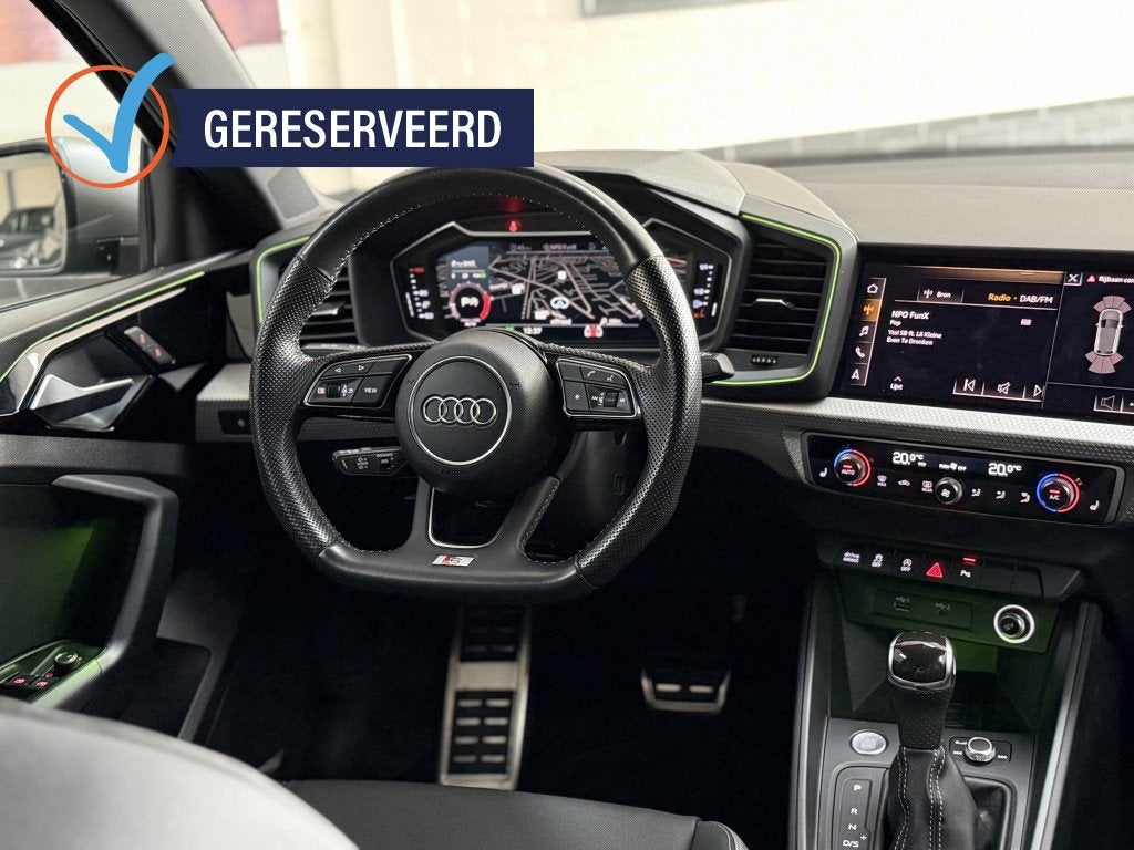 Audi A1 Sportpack 40 TFSI S line 200PK B&O ACC CAM SFEERVERL, Auto's, Audi, Automaat, Euro 6, 4 cilinders, 1984 cc