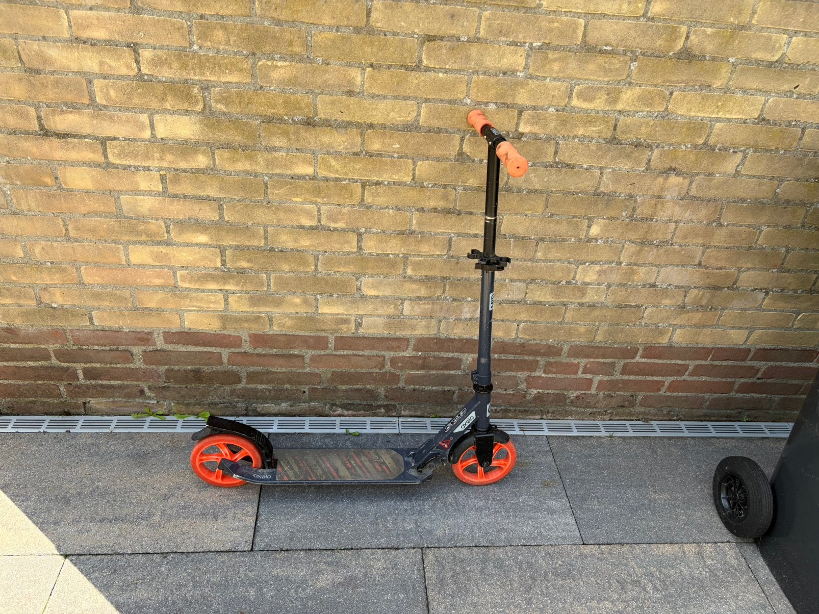 Oxelo step zwart oranje, Fietsen en Brommers, Ophalen, Gebruikt, Gewone step