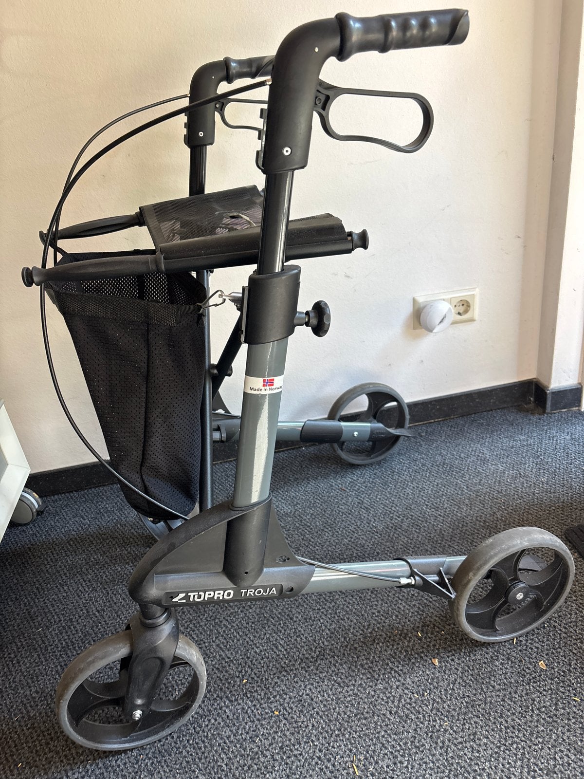 Topro Troja Noorway Rollator, Diversen, Rollators, Ophalen, Opvouwbaar, Gebruikt