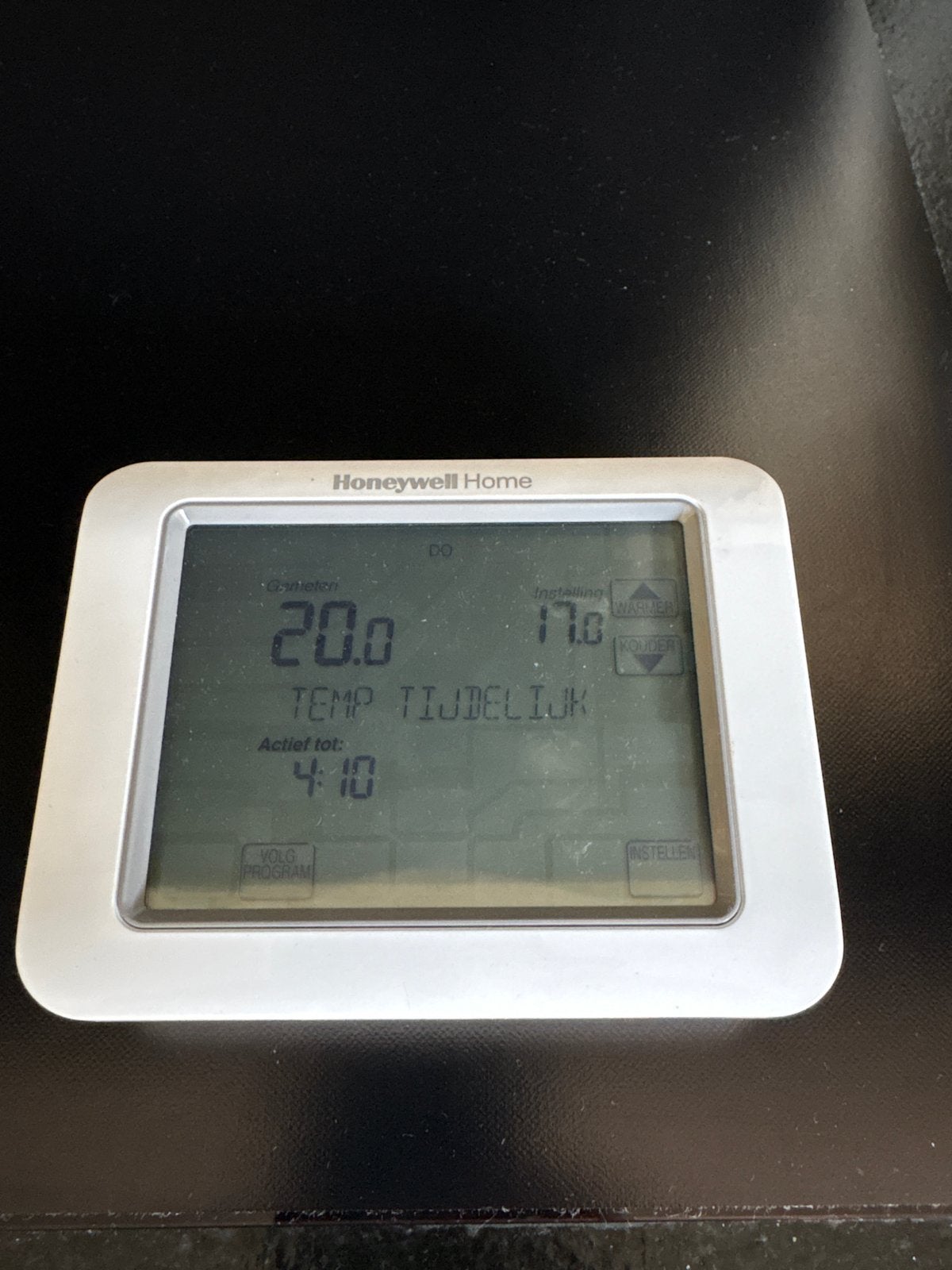 Honeywell Home Chronotherm Touch On/Off Thermostaat, Ophalen of Verzenden, Slimme thermostaat, Gebruikt