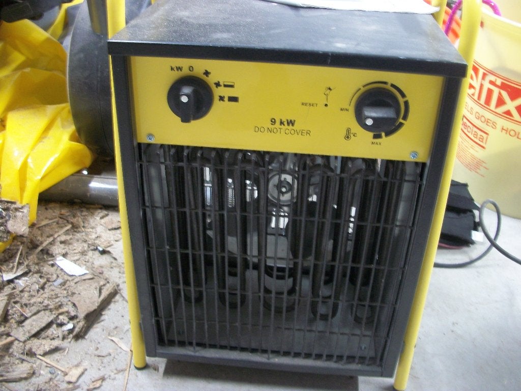 te koop electrische kachel voor krachtstroom, Huis en Inrichting, Kachels, Ophalen, Gebruikt, Overige soorten, Elektrisch