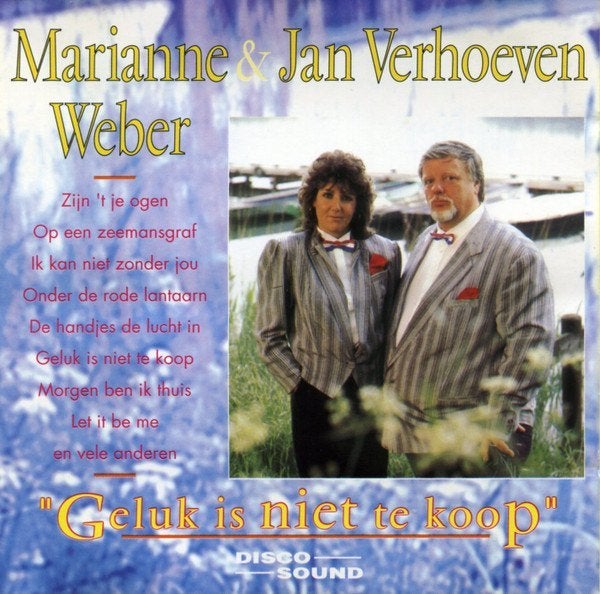 Marianne Weber & Jan Verhoeven – Geluk Is Niet Te Koop CD, Verzenden, Zo goed als nieuw, Pop, Album