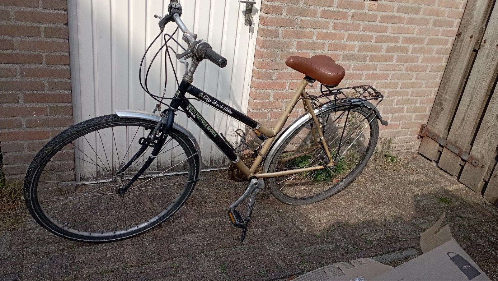 City Track Bike - Multi Purpose Sports fiets - station fiets, Gebruikt, Velgrem, Versnellingen, Ophalen